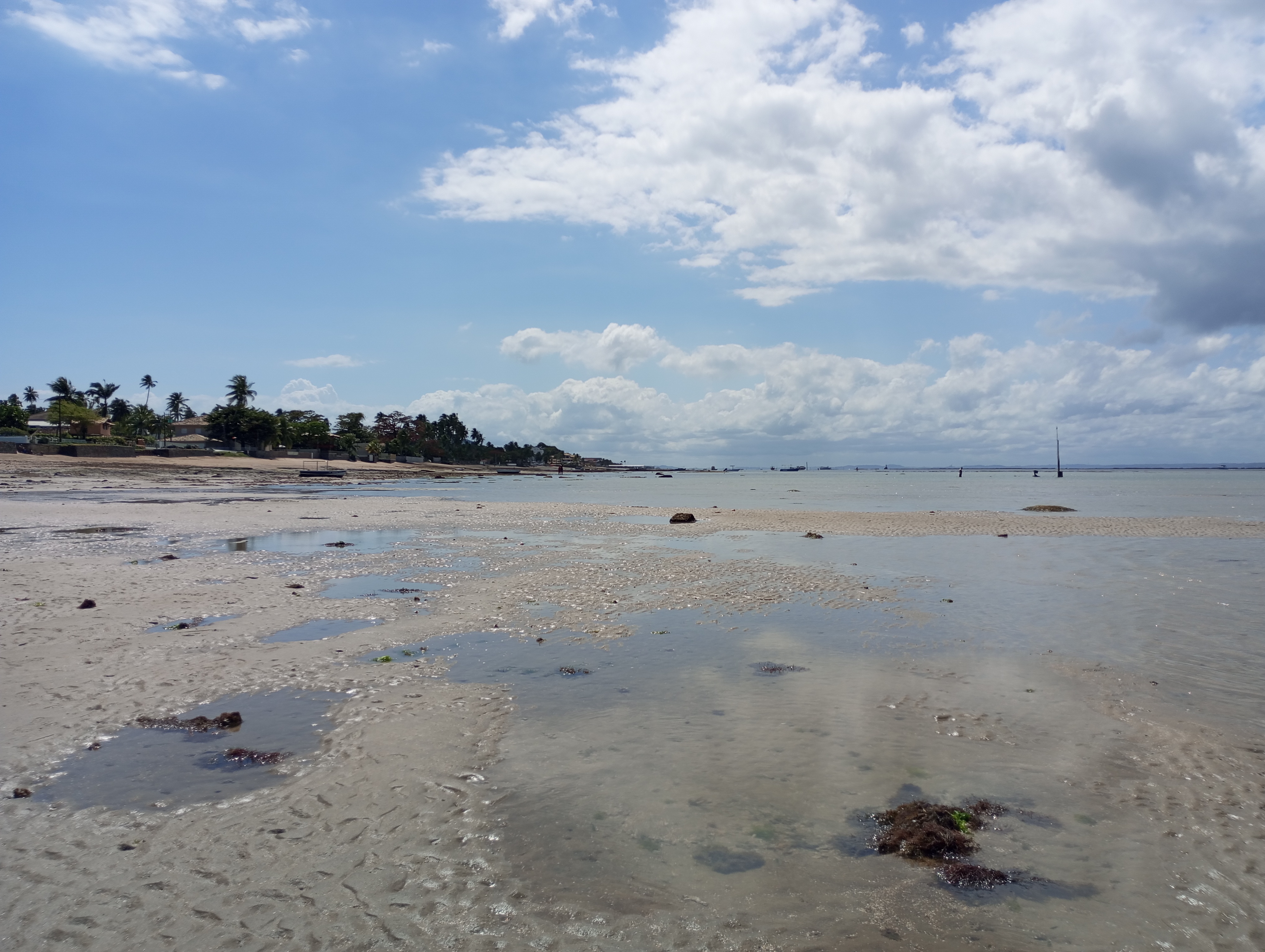 Piscinas naturais e recifes na Gamboa